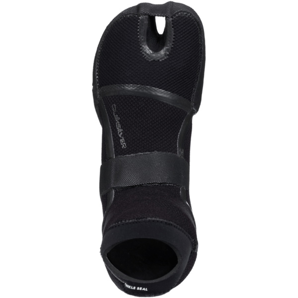 2026 Quiksilver Mens Marathon Sessions 3mm Split Toe Boot 25AW193505 - Black